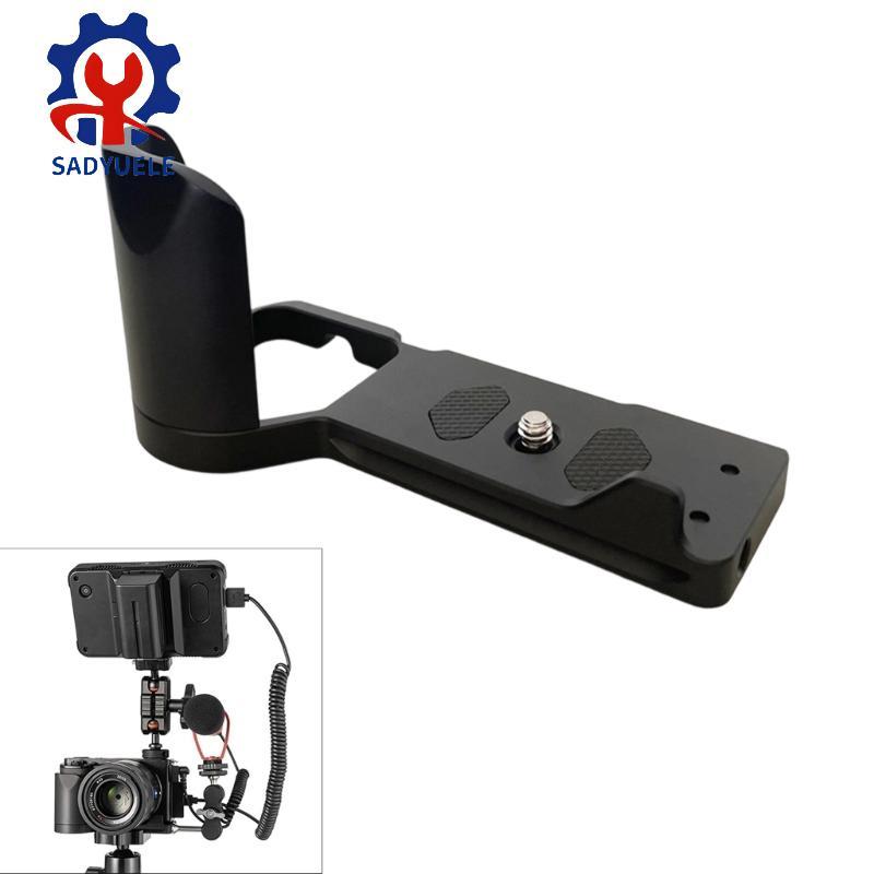 SADYUELE Nhôm L Chân Đế Tấm Tay Cầm Cho ZV E10 Lắp Đặt Nhanh Và Loại Bỏ