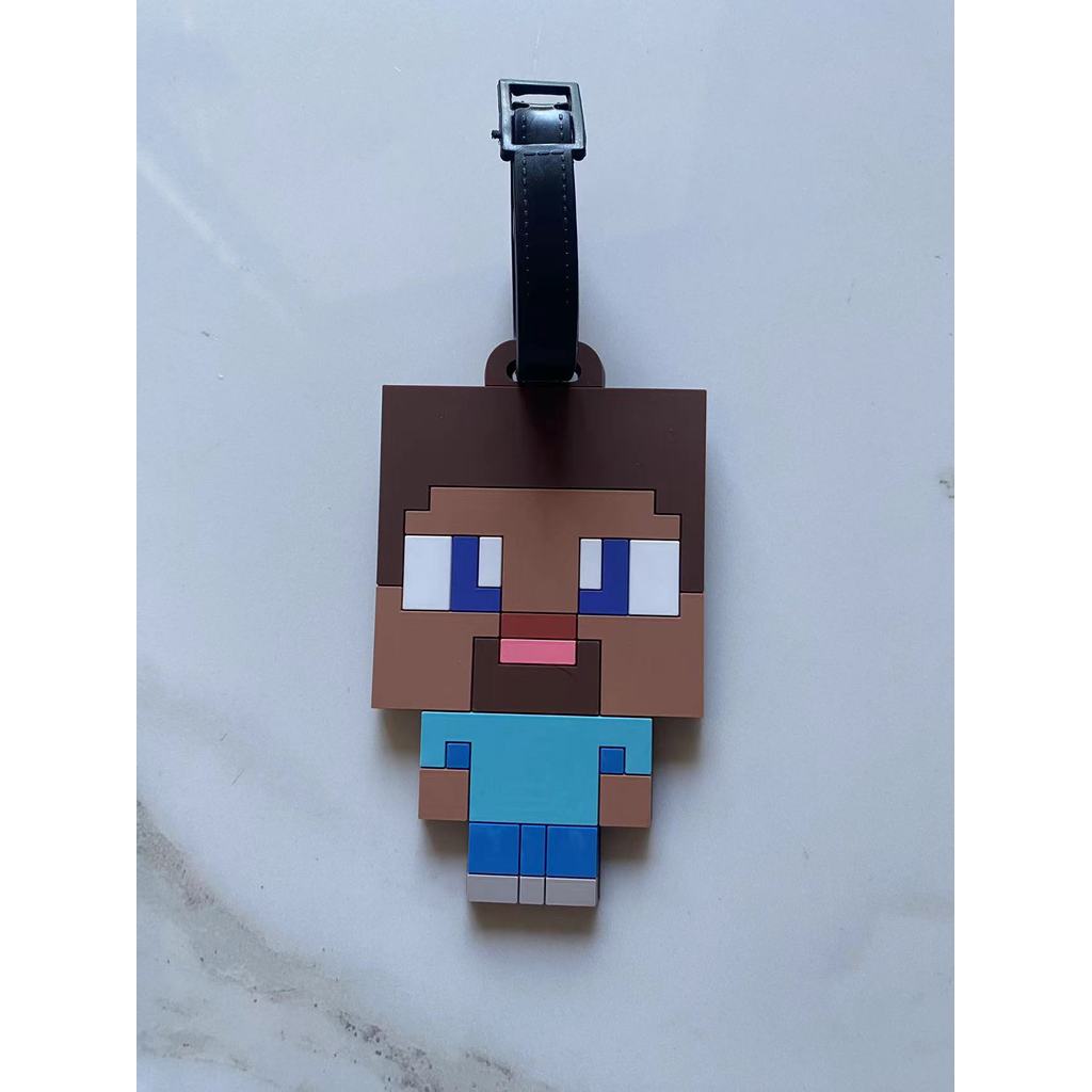 NNFR Travel Essential Boarding Pass Minecraft Game Steve Thẻ hành lý