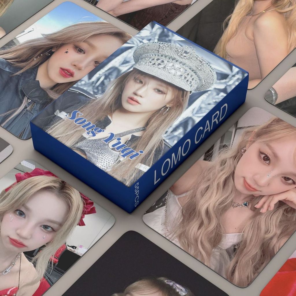 Zhang GIDLE Song Yuqi Photocard Đơn Song Yuqi Photocard Mới Nhất Thẻ Tự Chế Làm Cơm Thẻ LOMO