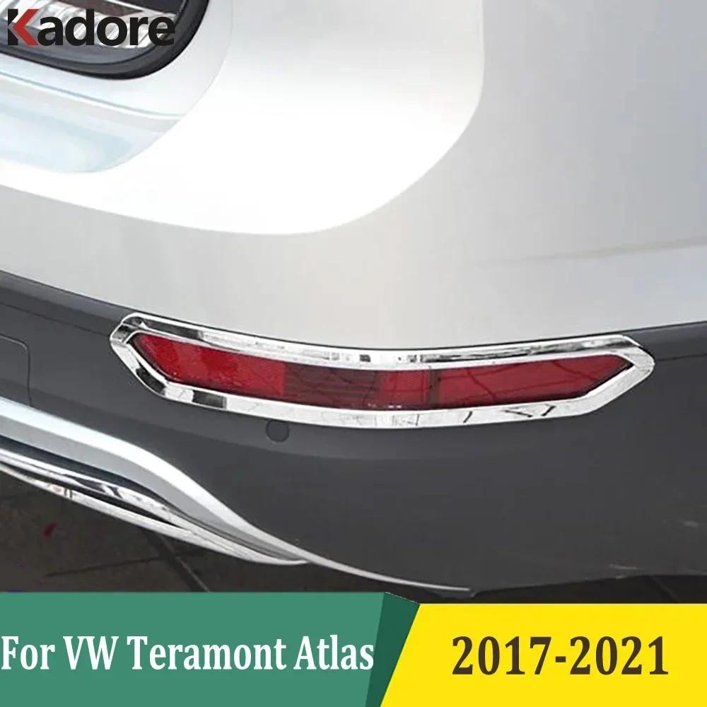 Dành Cho Xe Volkswagen Teramont Atlas 2017-2019 2020 2021 Chrome Phản Quang Phía Sau Sương Mù Đèn Vi