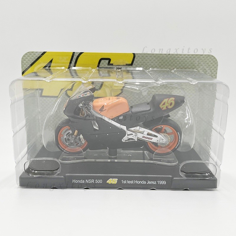 1: 18 Diecast Xe Máy Mô Hình Đồ Chơi Honda NSR 500 1st Test Honda Jerez 1999 / Valencia 2000 Xe Đạp 