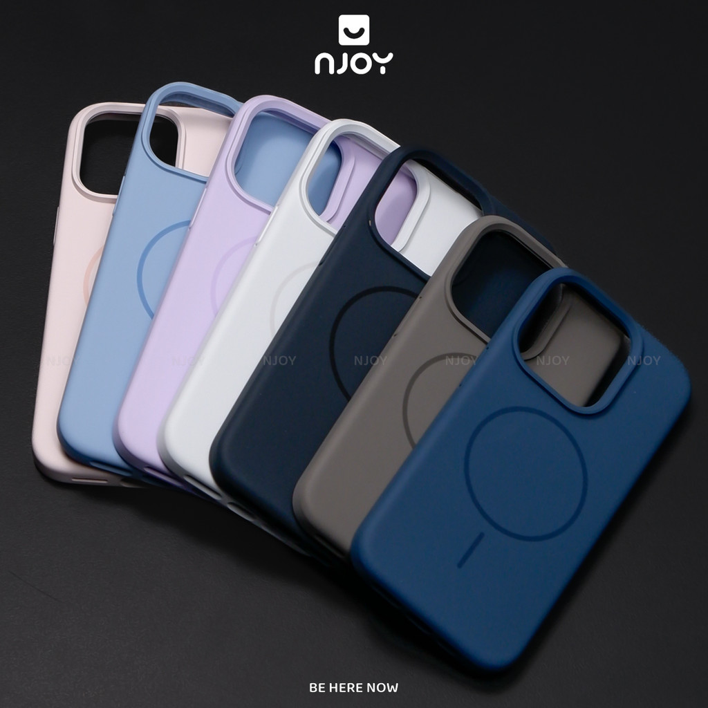 Ốp Chống Bẩn Siêu Mịn Có Nút AI Lưng Lót Nhung Cho Điện Thoại iPhone 17 Pro Max 16 15 14 13 Njoyshop