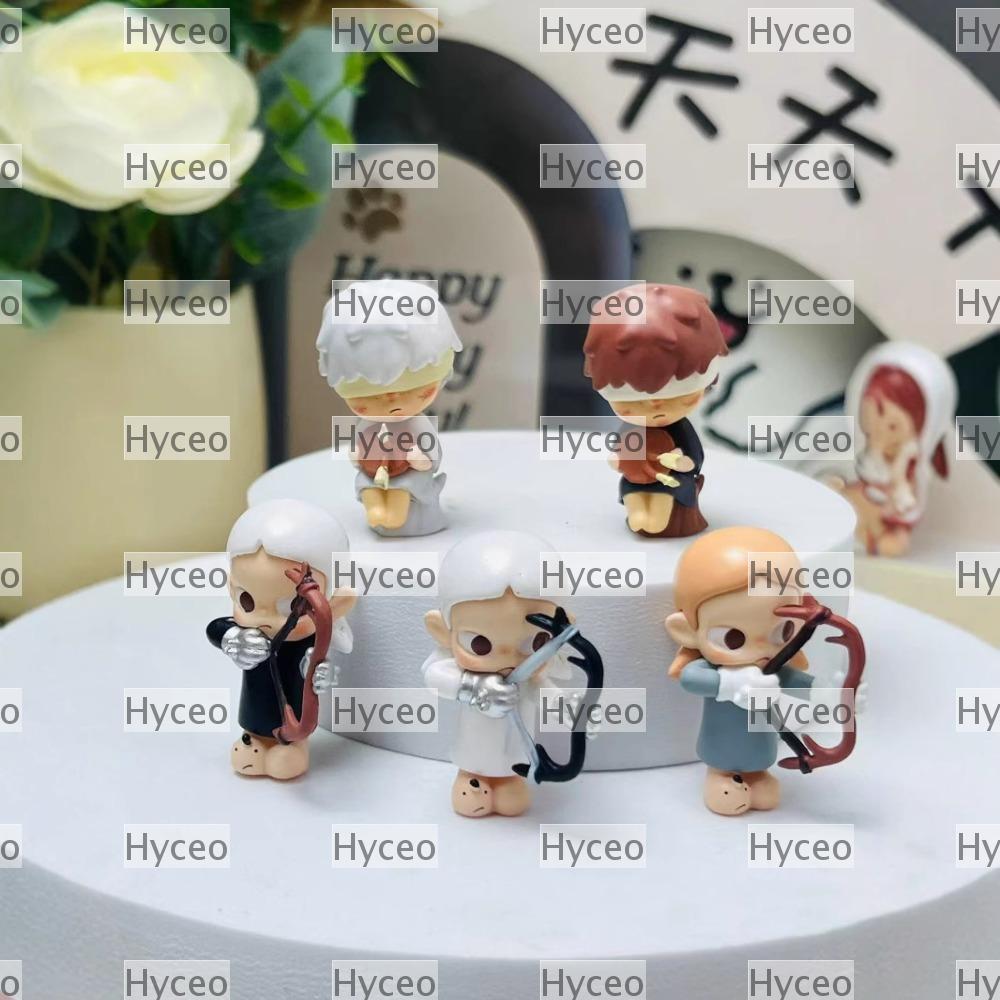 Đồ trang trí Mini HYCEO Hirono, POPMART Silent Drama Series Zsiga, Along The Line Series POPBEAN Mim