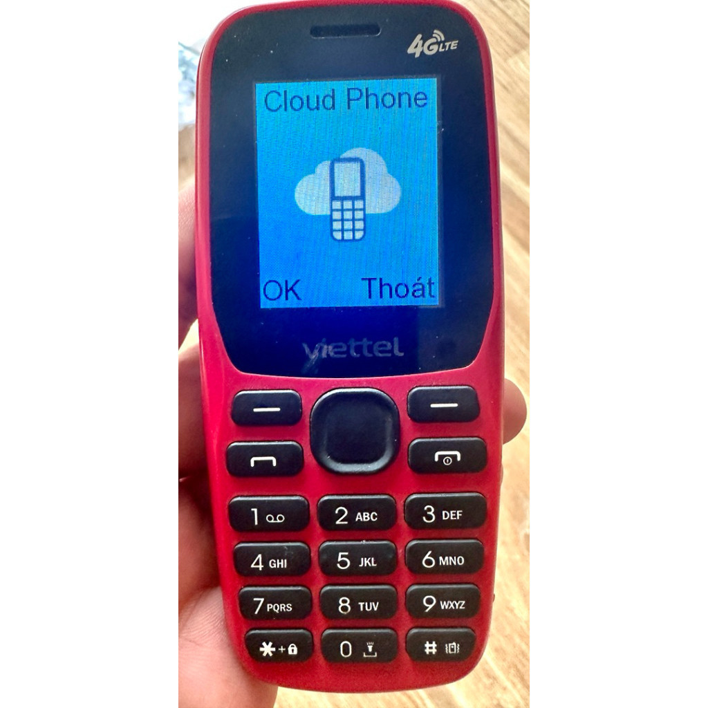 Điện thoại 4G Viettel V1s 2 sim xem youtube,tik đã qua sử dụng