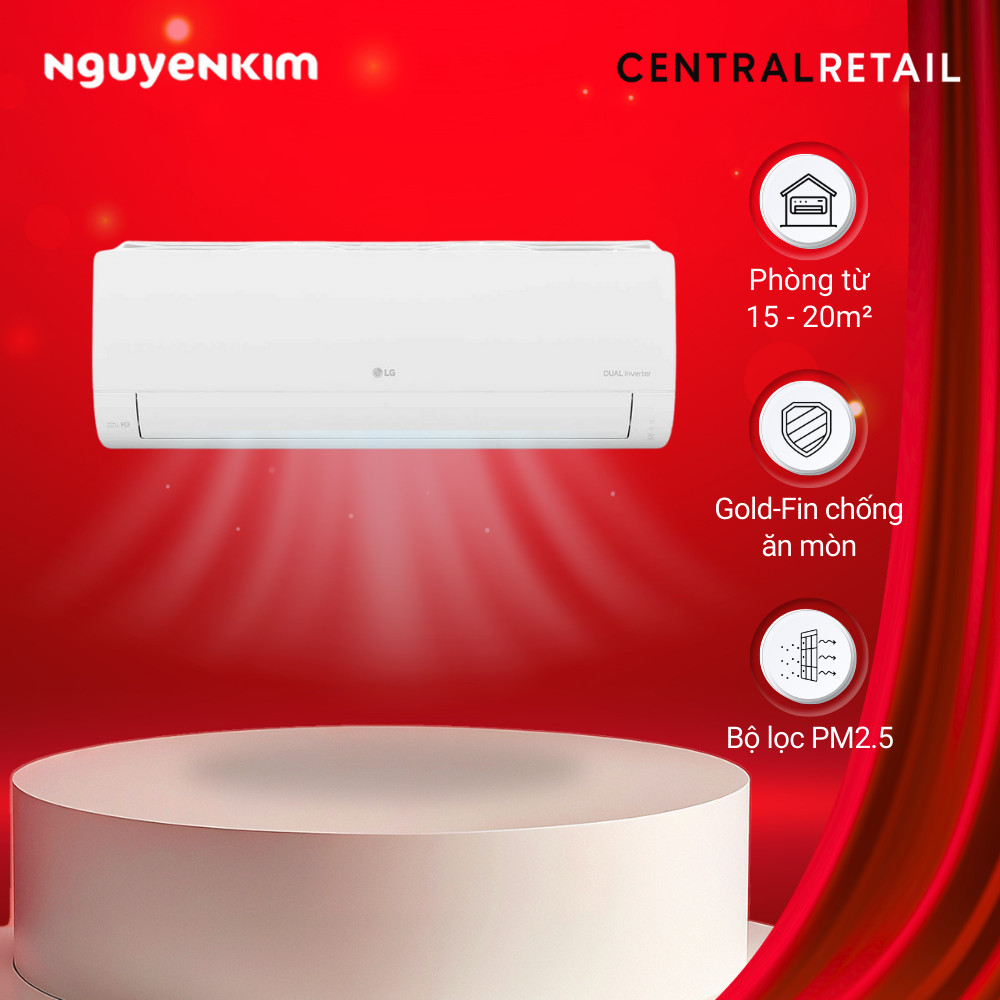 [Lắp đặt 0đ] Máy lạnh LG Inverter 1.5 HP IEC12M1