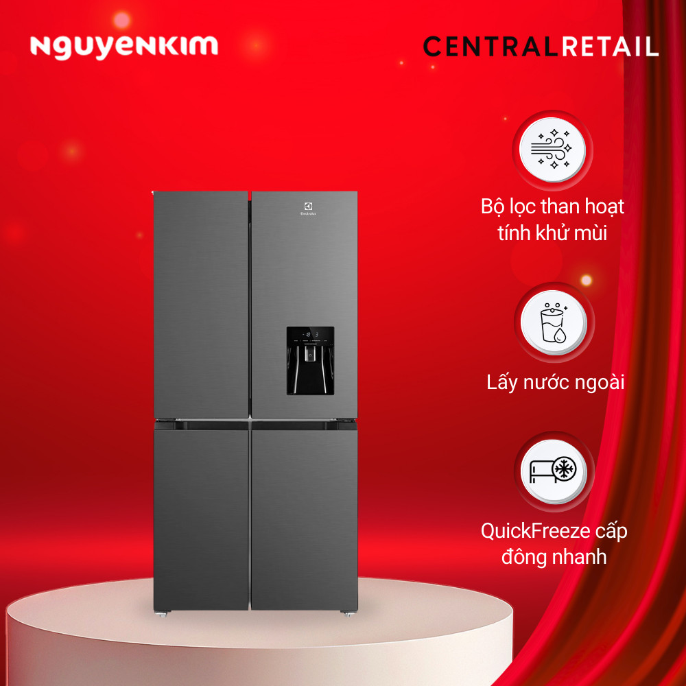 Tủ lạnh Electrolux Inverter 492 lít EQE4960A-B