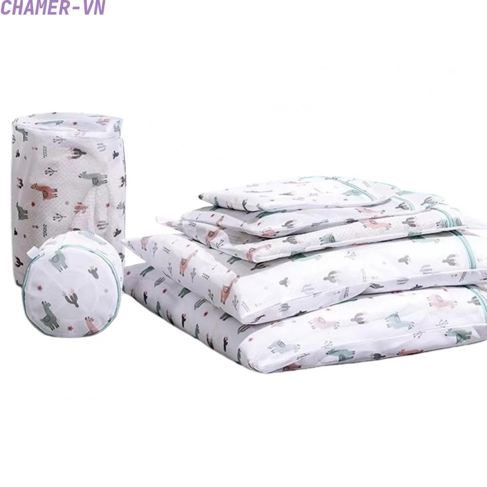 【CHAMER】7 Reusable Polyester Laundry Bags with Zipper for Safe Washing of Delicate Items【HomeLiving】