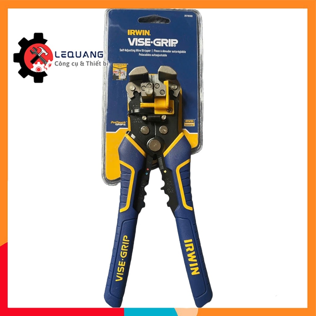 Kìm tuốt dây điện đa năng IRWIN VISE GRIP 2078300, 8inch/200mm