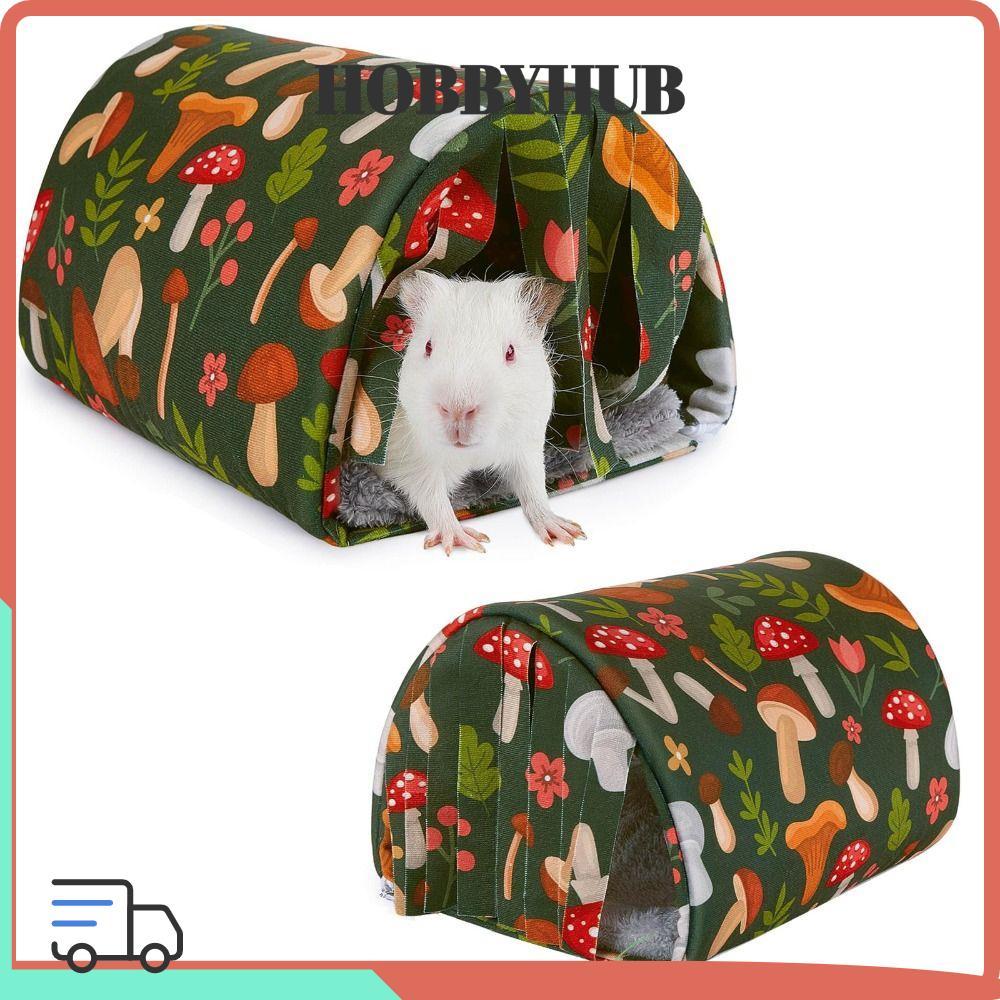 HOBYHUB Guinea Pig Tunnel House Có thể giặt ấm cúng Chinchilla