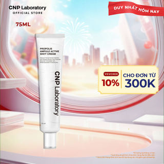   CNP Laboratory Official  Kem dưỡng ẩm phục hồi và hỗ trợ tái tạo da chiết xuất keo ong CNP Propolis Active Cream 75ml 