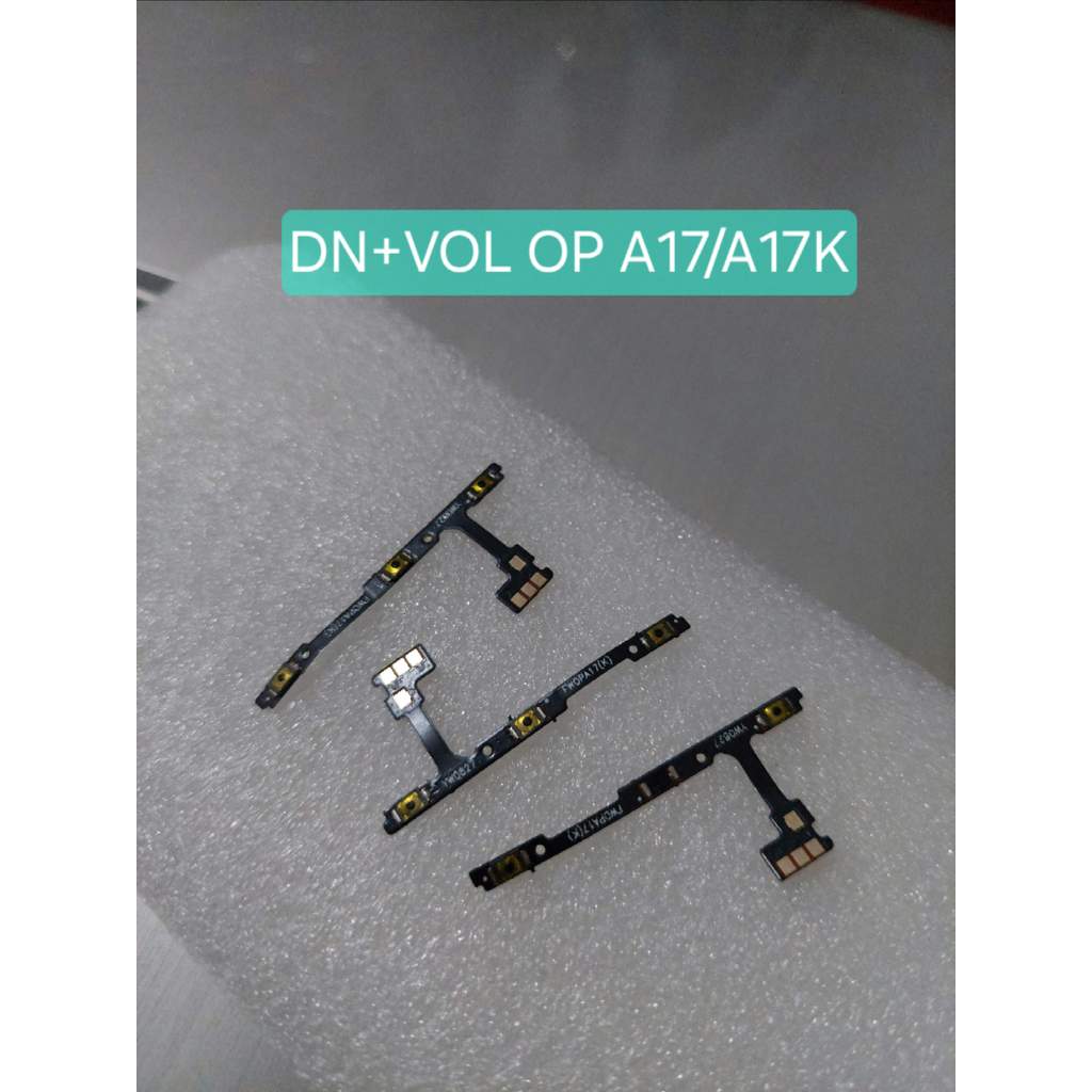 Dây nguồn + Âm lượng OP A17/A17K - 1set = 3 cái