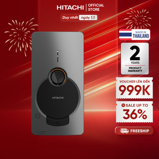 Máy nước nóng trực tiếp có bơm Hitachi HES-48GPYMMSAVN công suất 4800W - Bảo hành 24 tháng  Không bao gồm công lắp đặt  