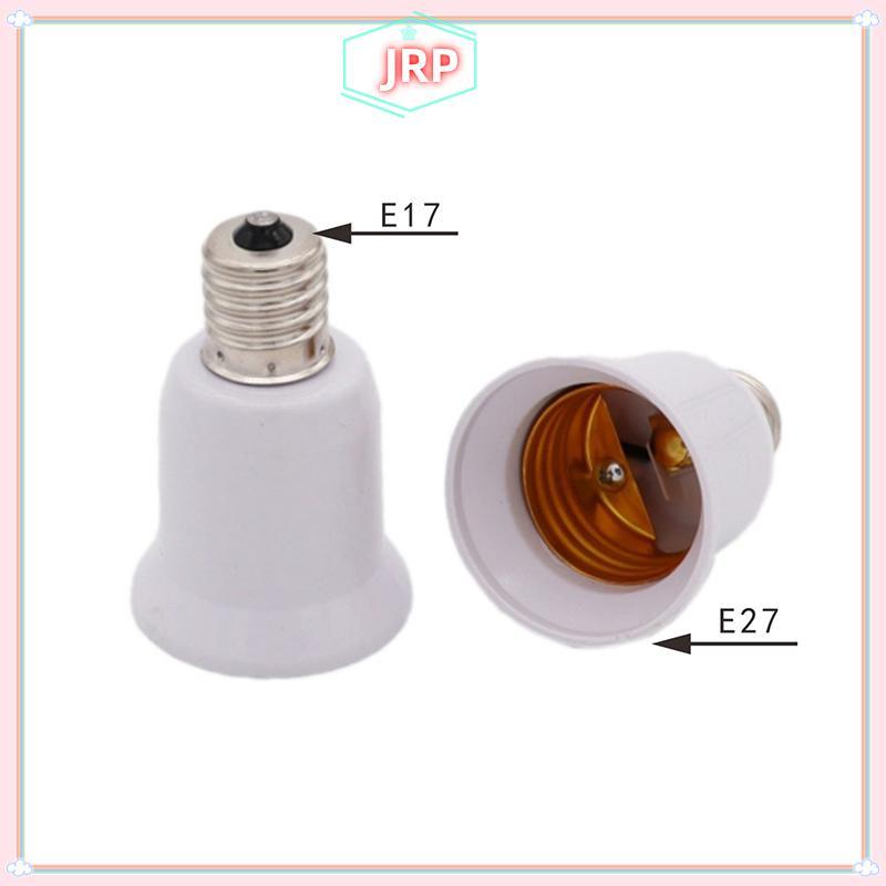 JRP E17 Ổ cắm đèn E17 đến E27 LED Halogen CFL Bóng đèn Bộ chuyển đổi đèn JRP