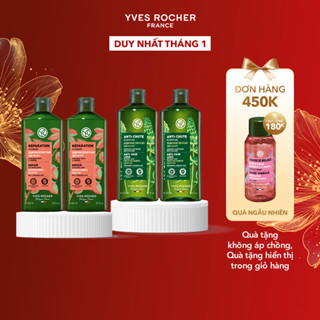  Combo 2 dầu gội thiên nhiên không Sulfate không Silicone Yves Rocher 300mlx2  nhiều phân loại  
