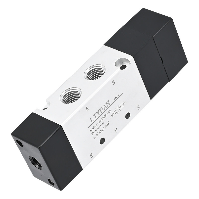 Van khí nén điều khiển một đầu hai đầu năm hai vị trí 4A210-08 Điều khiển khí nén hai đầu 4A320-10 /