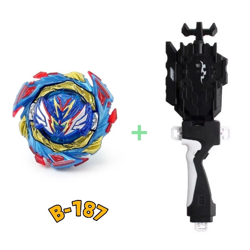 MQ Or Flame Spinning Tops, Beyblade Burst Gyro Có Tay Cầm Phóng, B-187 Savior Valkyrie, B187, Đồ Chơ