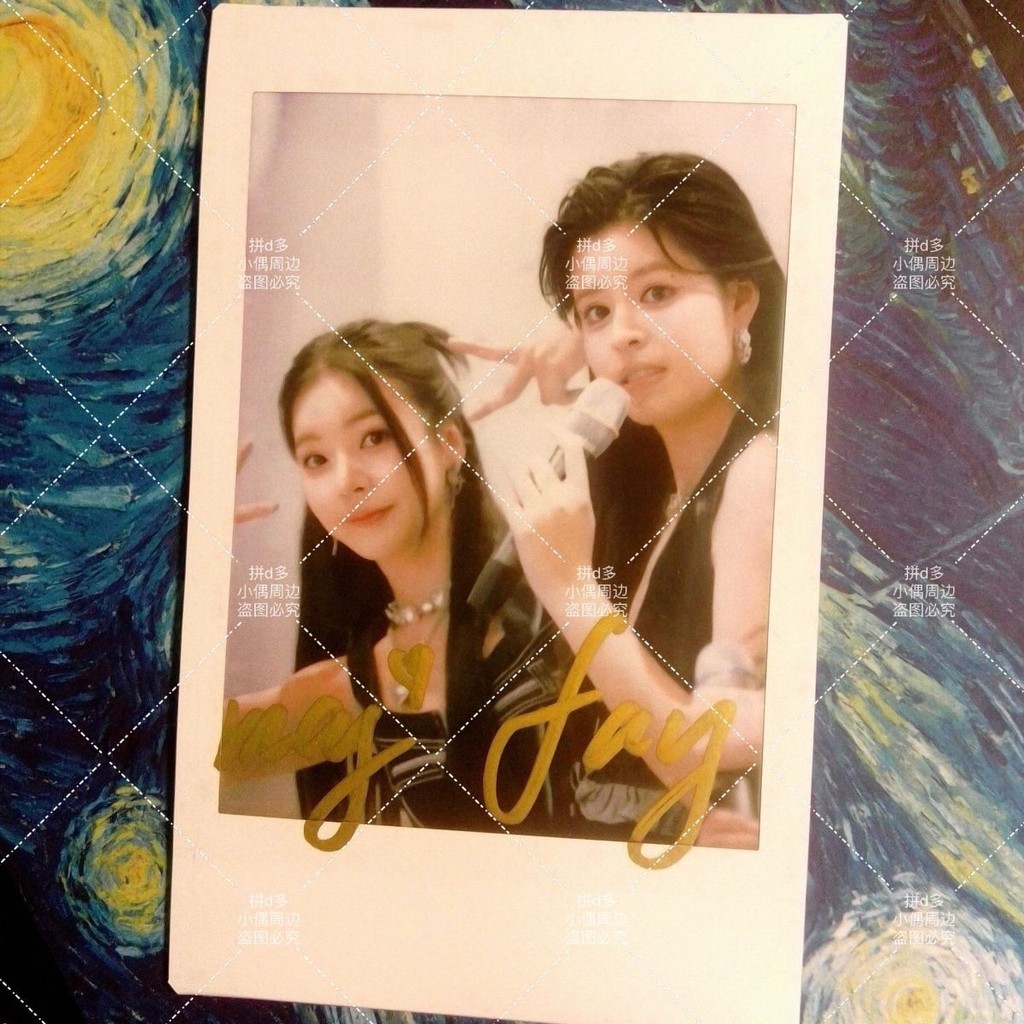 T Phim truyền hình Thái Dream She faymay Autographed Polaroid 10cm 4 / 3