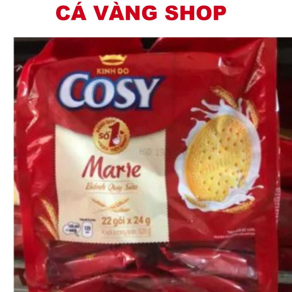 (SALE LỚN) Bánh quy sữa Marie Cosy Kinh Đô túi to 480g- Bánh cosy. .