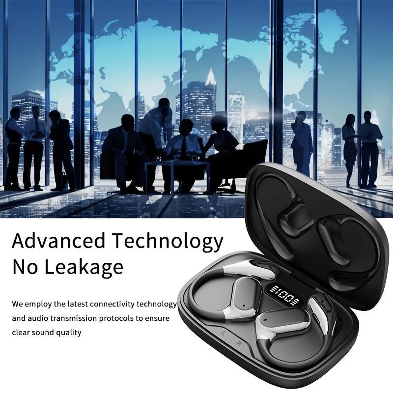 Tai nghe hình dạng mở Bass Boost Bluetooth 5.4 Tai nghe thể thao không dây OWS | BigBuy360 - bigbuy360.vn