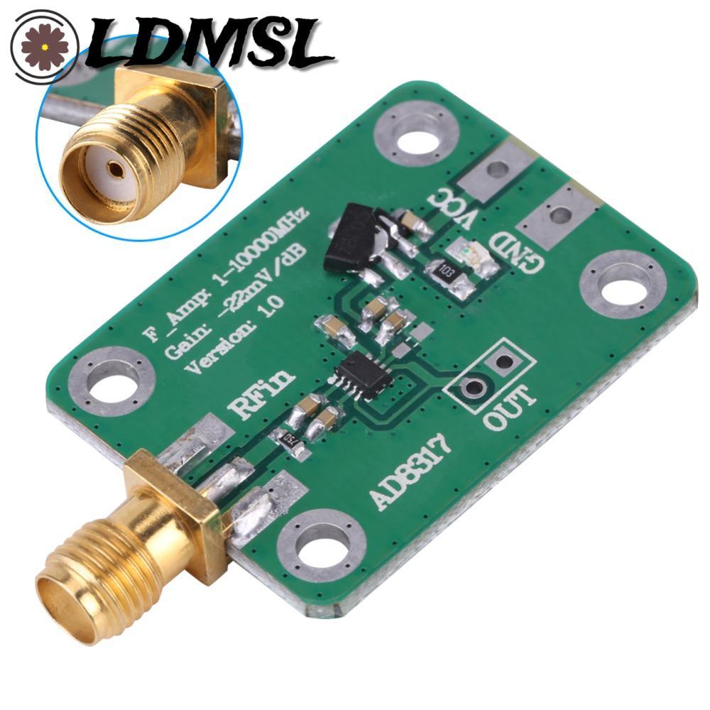 Đồng hồ đo công suất đầu ra nhật ký LDMSL, 1M-10000 MHz -55dBm đến 0dBm AD8317 Máy dò logic Phát hiệ