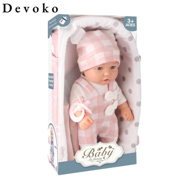 Búp Bê Bé Sơ Sinh Đồ Chơi Giáo Dục Đáng Yêu Búp Bê Tái Sinh Búp Bê Trẻ Sơ Sinh Thân Mềm Mại Cho Trẻ 
