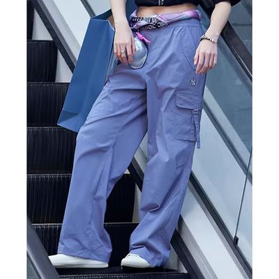 MLB - Quần nữ ống rộng lưng thun Varsity_3FWPV0163-50PPM