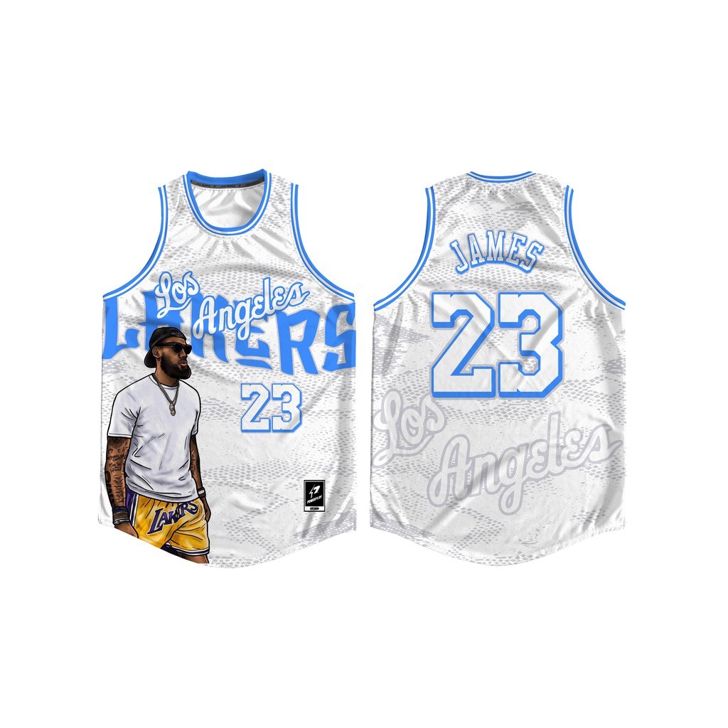 Áo đấu lối sống Powerplay - Lebron James Lakers