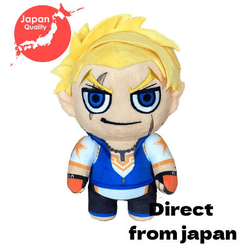 【Trực tiếp từ Nhật Bản】Capcom Street Fighter 6 gấu bông hình chibi Luke khoảng H190×W130×D90mm polye
