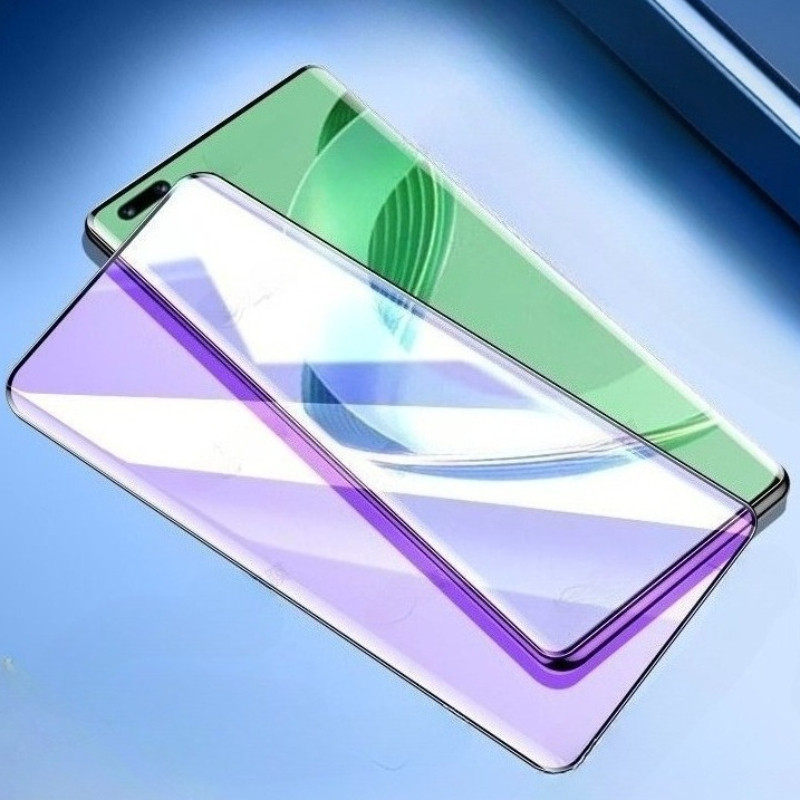 Dành Cho Xiaomi POCO M8 Pro 3D Cong Chống Ánh Sáng Xanh Kính Cường Lực Bảo Vệ Màn Hình Cho Poco M8 M