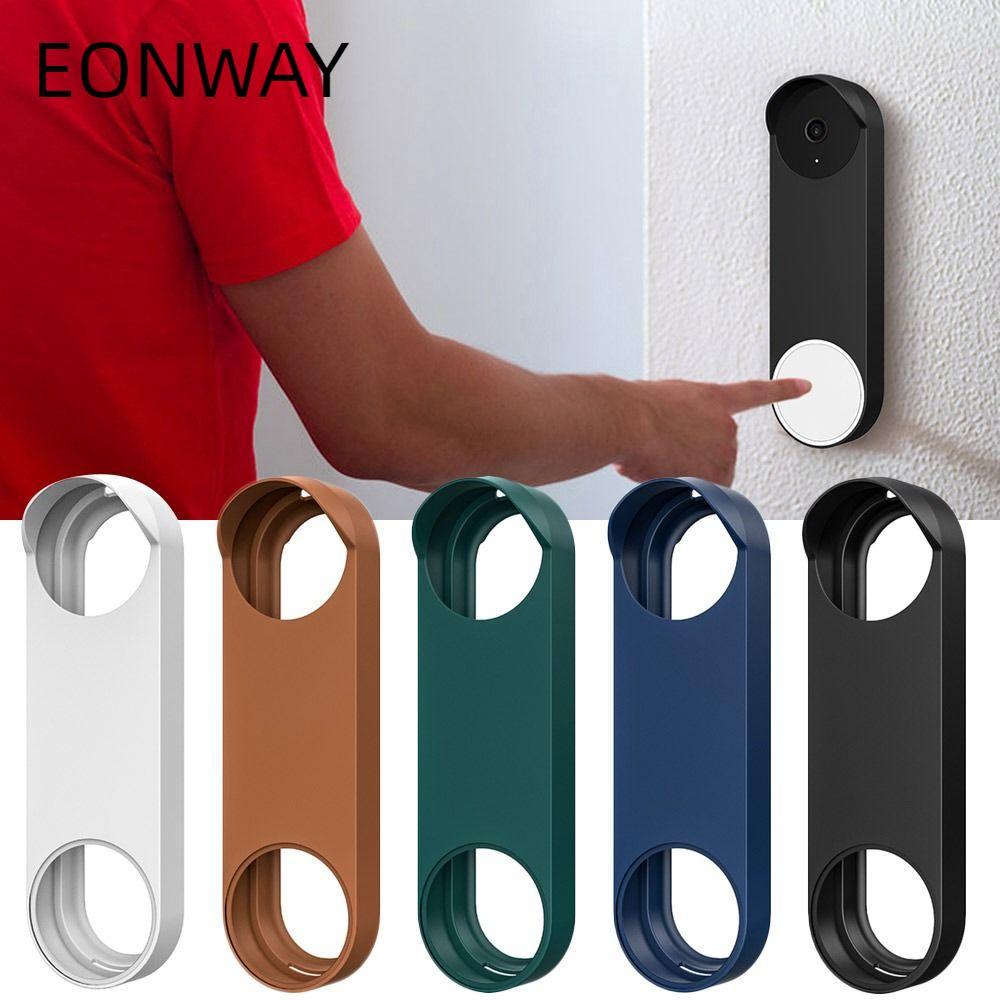 EONWAY Silicone Home cho Google Nest Phụ kiện Vỏ bảo vệ cho Google Nest