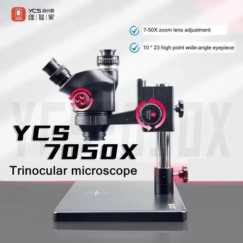 [Siêu Rẻ] Kính Hiển Vi 3 Mắt YCS Bản 7050x