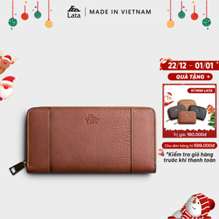  Ví Lata  Thời trang nữ dáng cầm tay dáng dài - Ví da VN70  