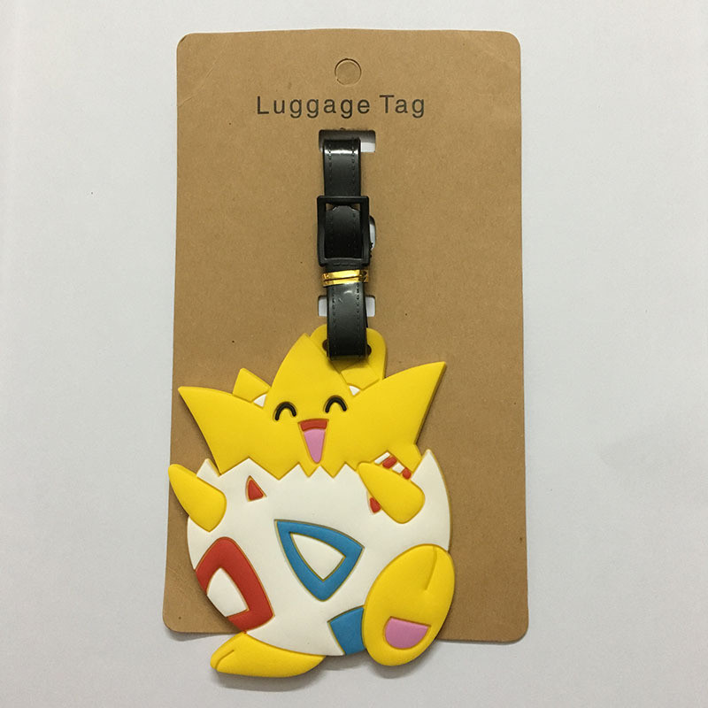 TIDN Travel Essential Boarding Pass Pokémon Pikachu Little Fire Dragon Pokemon Pokemon Thẻ hành lý