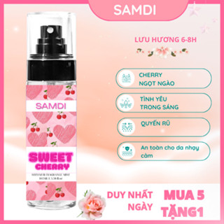 ( Mua 4 tăng 1)   Xịt Thơm Body Mist toàn thân nam nữ học sinh sinh viên 105ml lưu hương 6-8h mùi hương nhẹ nhàng
