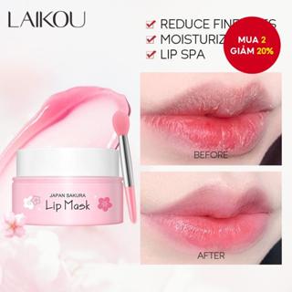  Laikou Mặt Nạ Ngủ Cho Môi Hoa Anh Đào 8g 