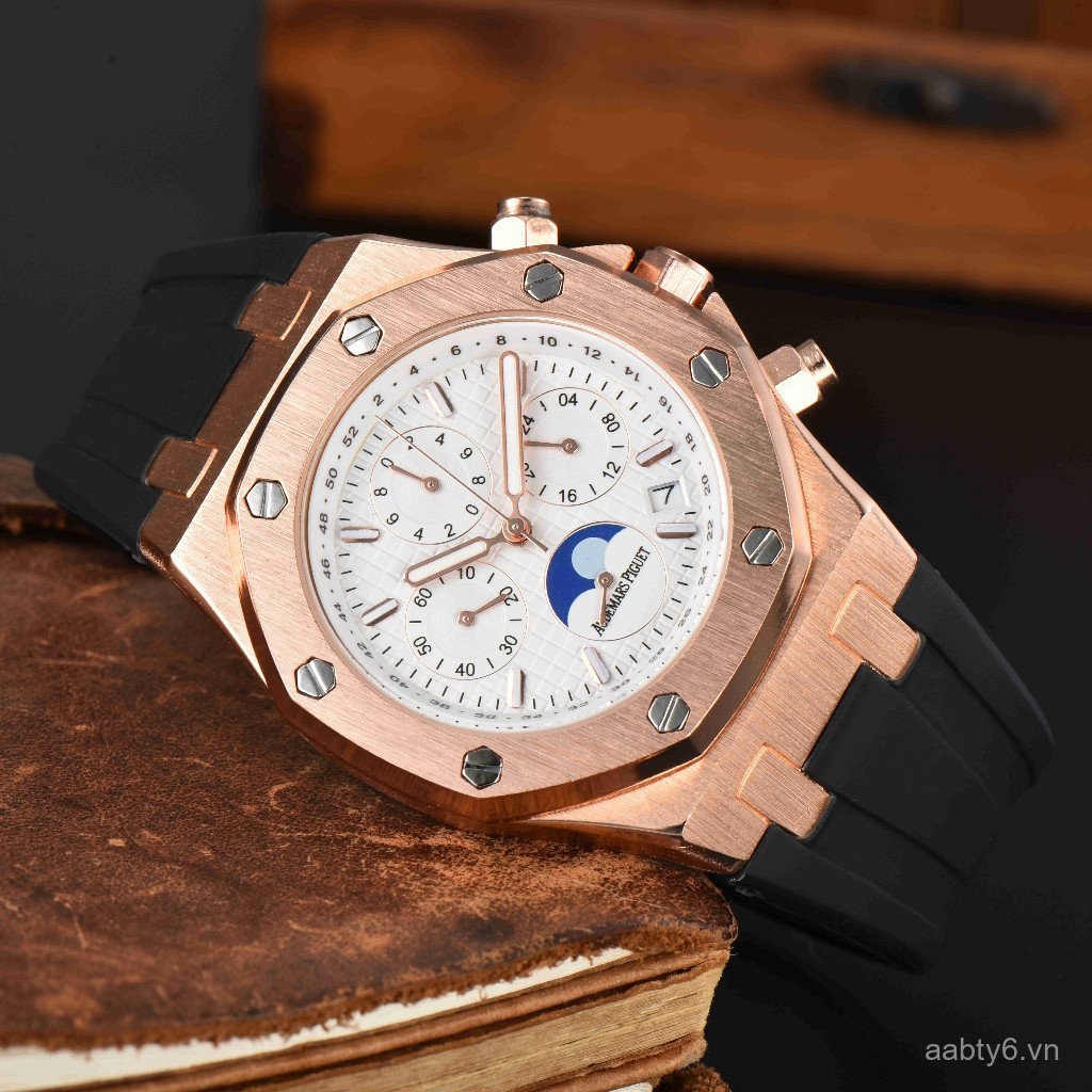 Ap AP Epi Phong Cách Mới Phong Cách Thạch Anh Frost Gold Case Đồng Hồ Đeo Tay Xu Hướng Thời Trang Đồ