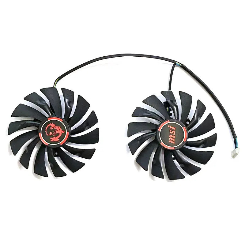 Quạt GPU 95MM 6PIN PLD10010S12HH GTX 970 cho MSI GTX970 GeForce GTX 970 GAMING quạt kép làm mát kép