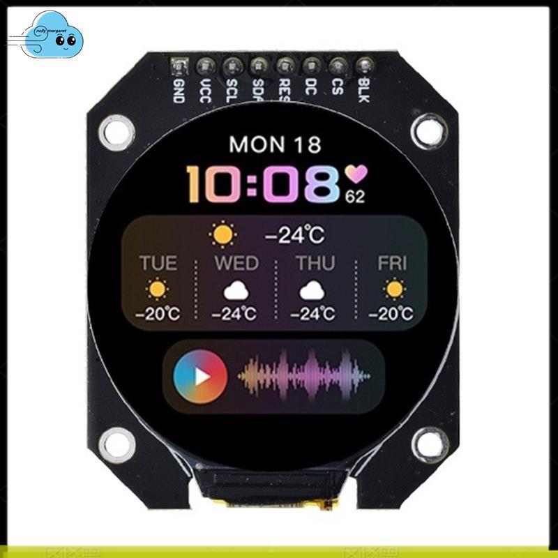 Mô-đun hiển thị LCD TFT 1,28 Inch Vòng RGB GC9A01 Trình điều khiển 4 dây SPI Giao diện Bảng điều hợp