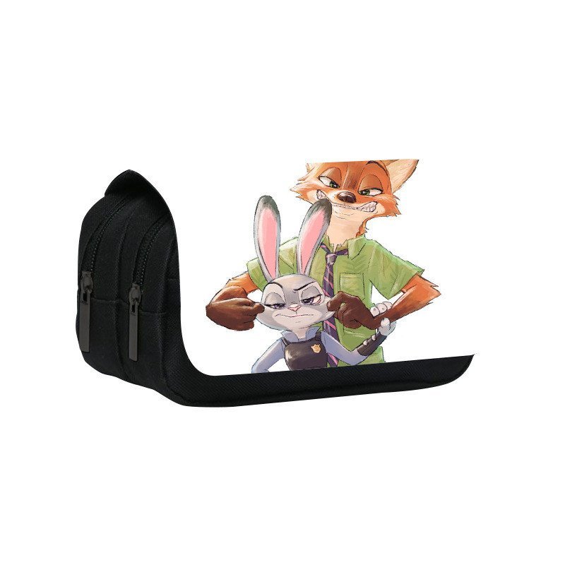 Sản phẩm mới Zootopia 2 In Hàng Hóa Hộp Đựng Bút Chì Crazy Animal City Học Sinh Tiểu Học Hai Lớp Fli