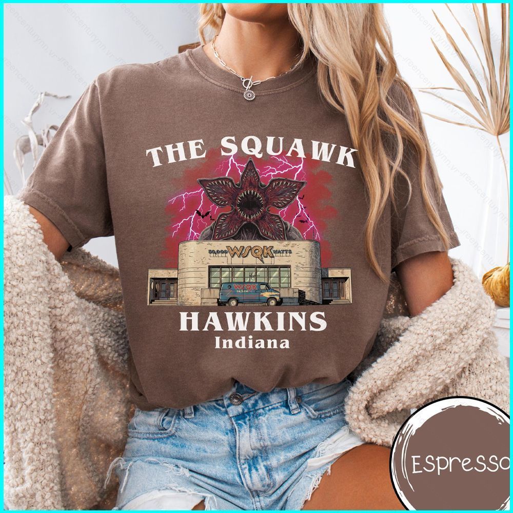 Áo thun Stranger Things Season 5 - Style thập niên 80