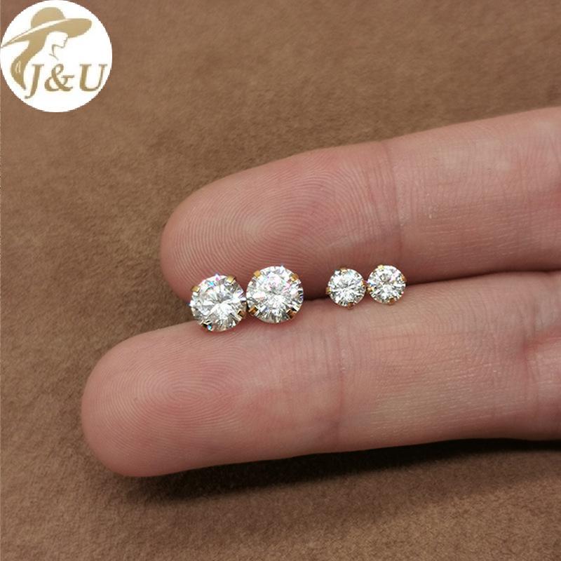 Bông Tai Đính Kim Cương Giả Phù Hợp Với Nhiều Loại Piercing, Quà Tặng Perfect Choice VN