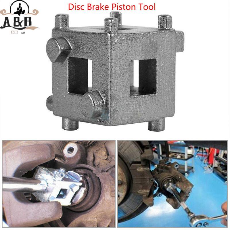 [A & B Dec] Xe ô tô tự động Phanh đĩa sau Piston Caliper Wind Back Cube Tool 3 / 8 "Bền {vn}