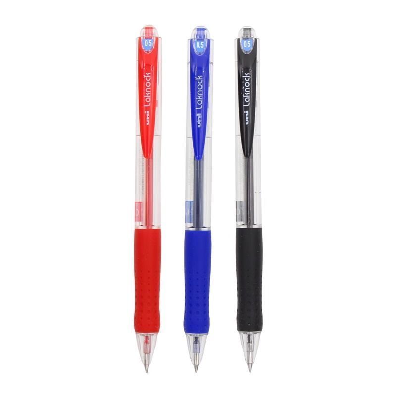 SN-100 Bút Bi Loại Đẩy Bóng Lăn Bút Hình Trụ 0.5 Bút Bi Trung Bình Đổ Dầu