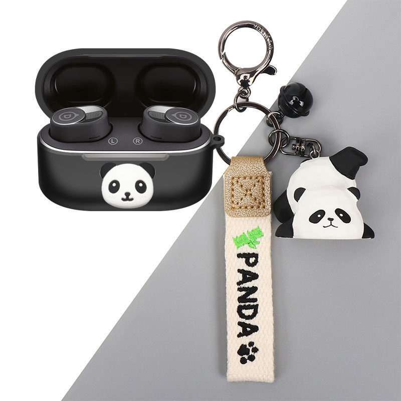 Thích hợp cho trường hợp bảo vệ Devialet Gemini II Phong cách khắc gỗ Panda Devialet Gemini II Vỏ bả