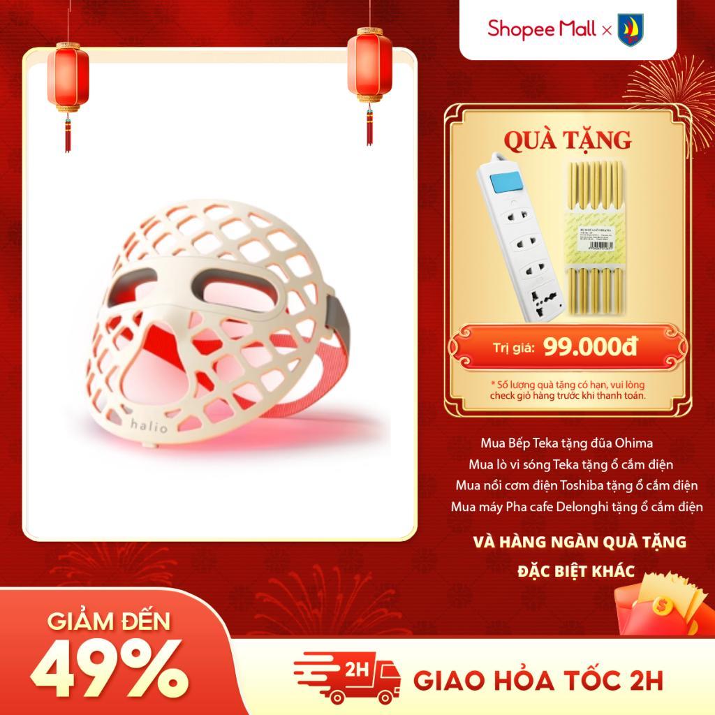 Mặt nạ ánh sáng sinh học Halio PureGlow Ultralite Silicone LED Face Mask