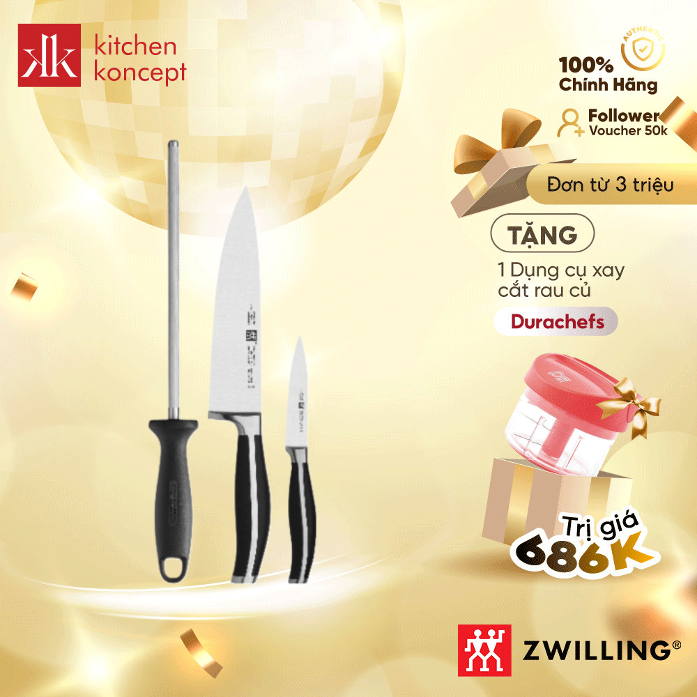 Bộ Dao 3 Món Zwilling Twin Cuisine