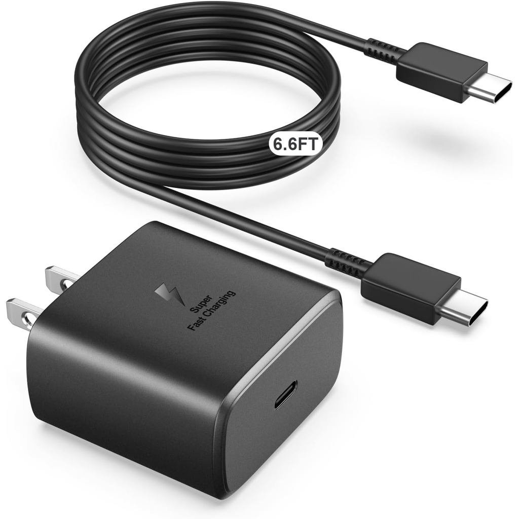 Bộ sạc siêu nhanh 45W USB C Bộ sạc điện thoại Android Thay thế sạc nhanh cho Samsung Galaxy S25 / S2