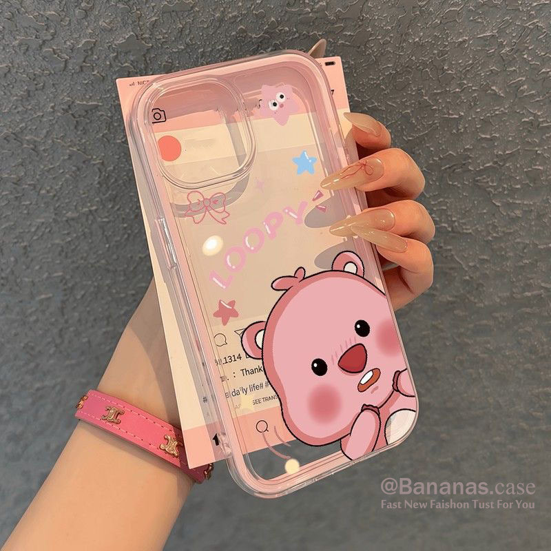 Ốp Điện Thoại Mềm Loppy Hoạt Hình Dễ Thương Cho iPhone 17 16 15 14 13 12 11 Pro Max