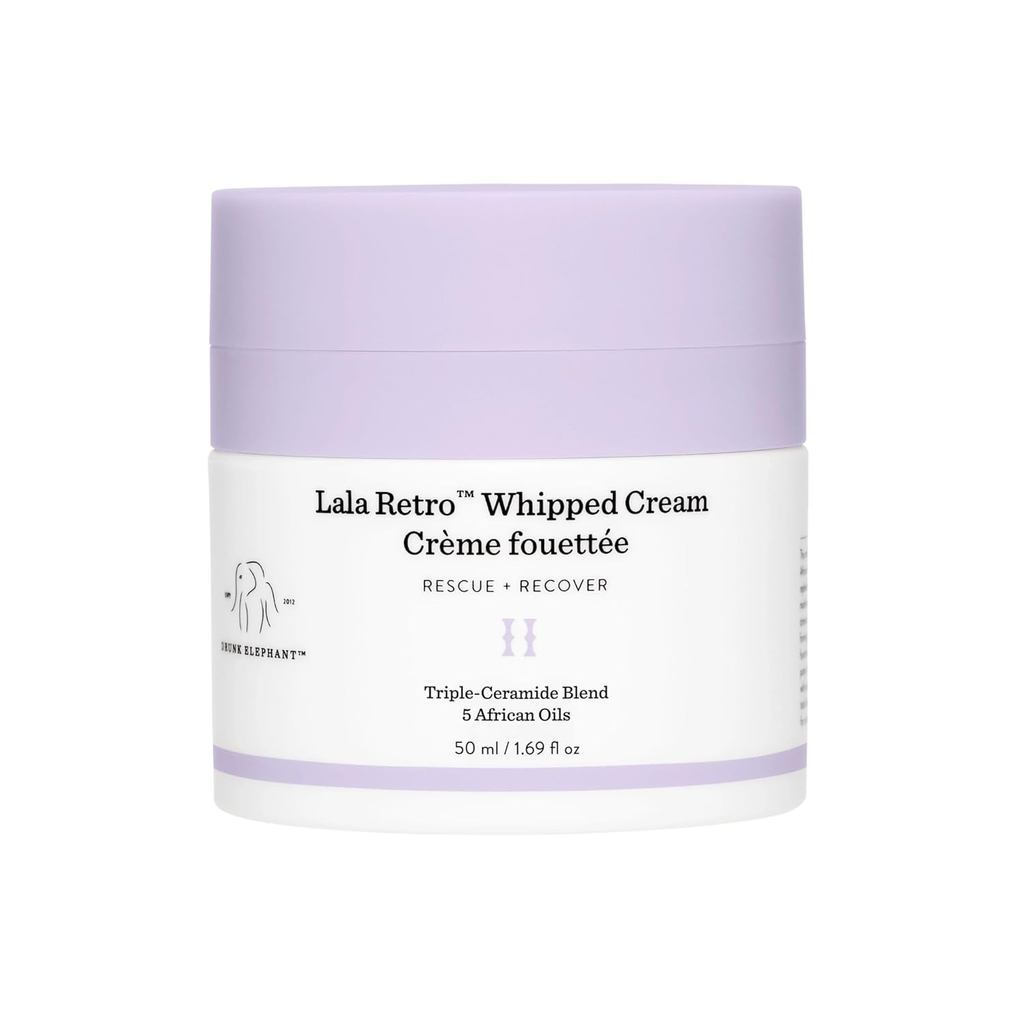 Drunk Elephant Lala Retro Whipped - Ceramide Moisturizer - Clean Clinical Skincare - Cruelty-Free - 