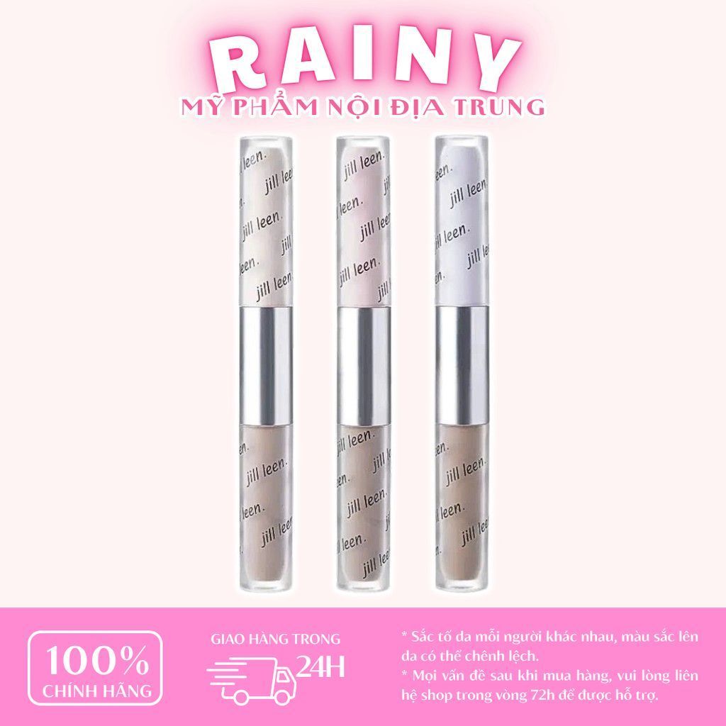 [JILL LEEN] Tạo khối & bắt sáng 2 đầu dạng kem Jill Leen